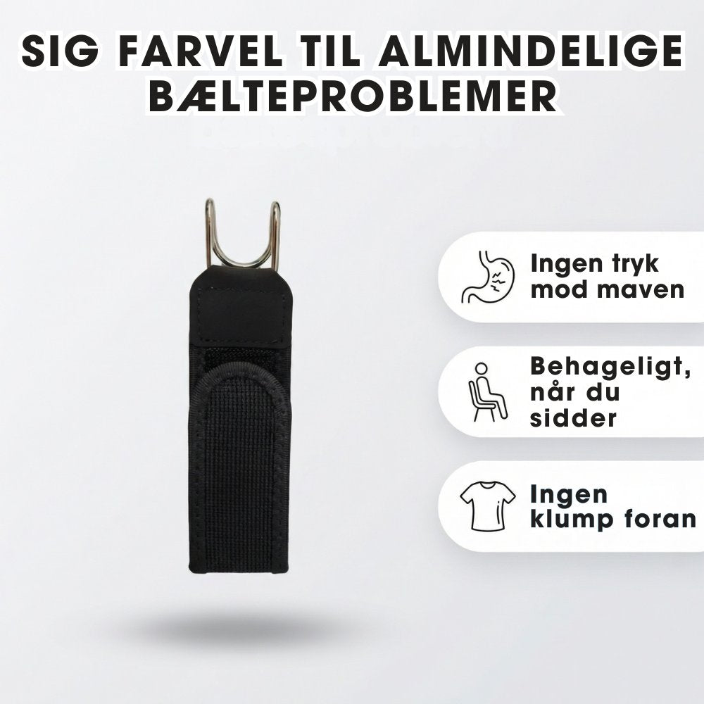 ClipBelt™ – Ingen spænder, ingen tryk