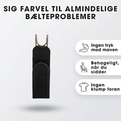 ClipBelt™ – Ingen spænder, ingen tryk