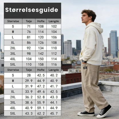 BreezeFit™ – Åndbare herrebukser med lige pasform