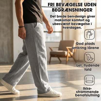 BreezeFit™ – Åndbare herrebukser med lige pasform