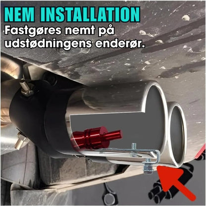 ExoBoost™ – Bil udstødningsfløjte