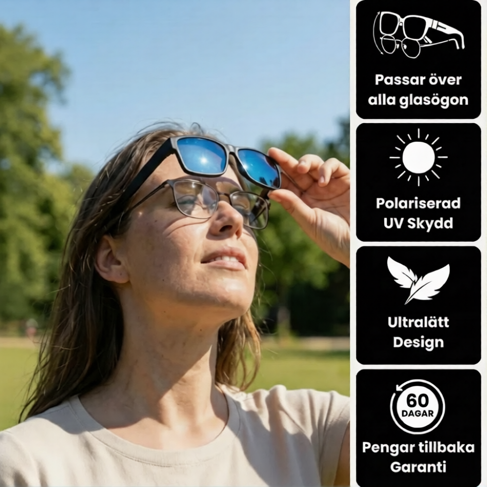 OptiView™ – Undgå dyre styrkesolbriller | 1+1 GRATIS