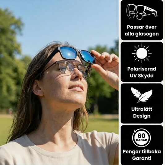 OptiView™ – Undgå dyre styrkesolbriller | 1+1 GRATIS