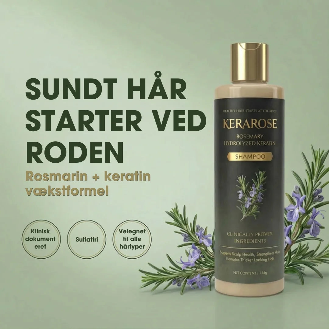 KeraRose™ – Rosmarin shampoo – 1+1 GRATIS
