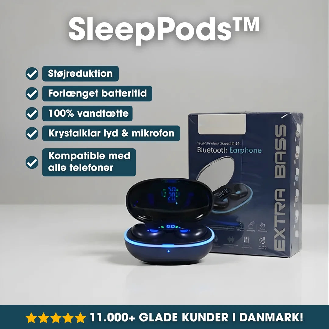 SleepPods™ – Ultra-komfortable soveøretelefoner