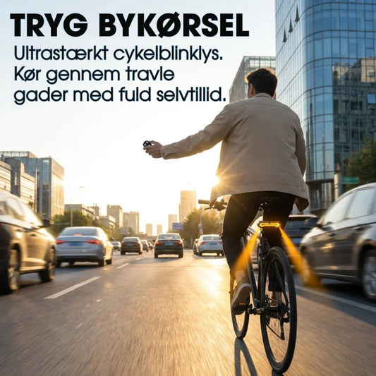 TurnLight Pro™ – Trådløs cykelblinklygte