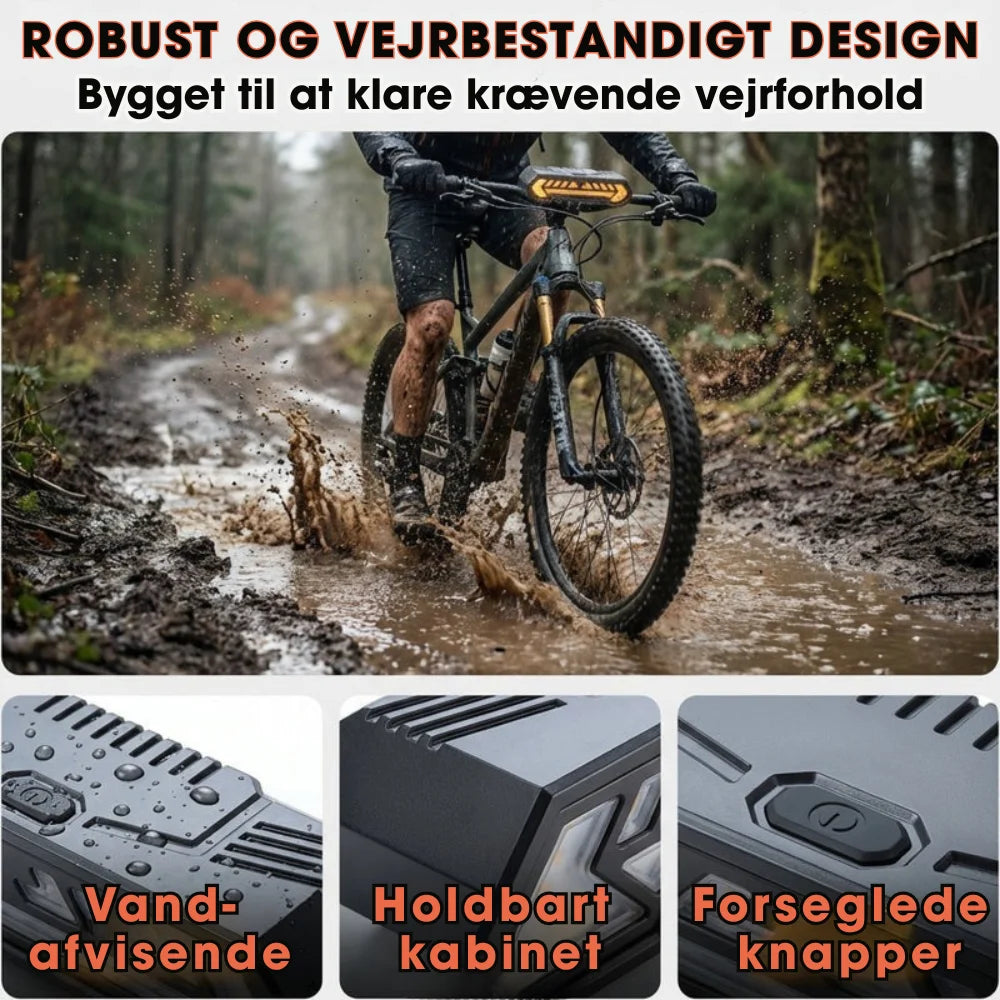 TurnLight Pro™ – Trådløs cykelblinklygte