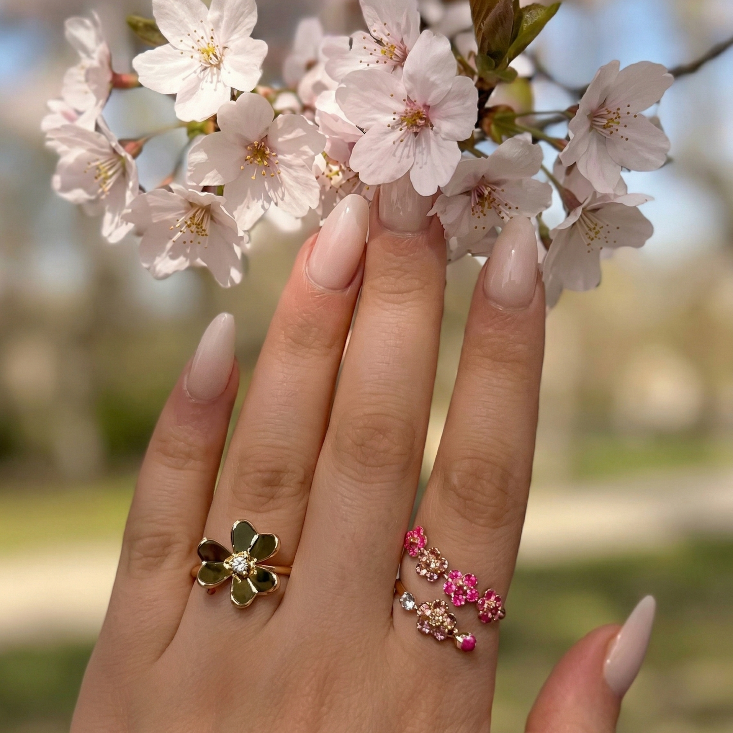 Amora™ – Cherry Blossom Ring